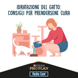 I consigli di Purina per l'idratazione del gatto